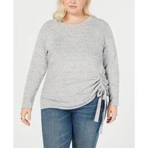 Inc International Concepts Womens Plus Size Tunnel-Tie Top Size 0X